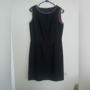 Perry Ellis 8 black dress